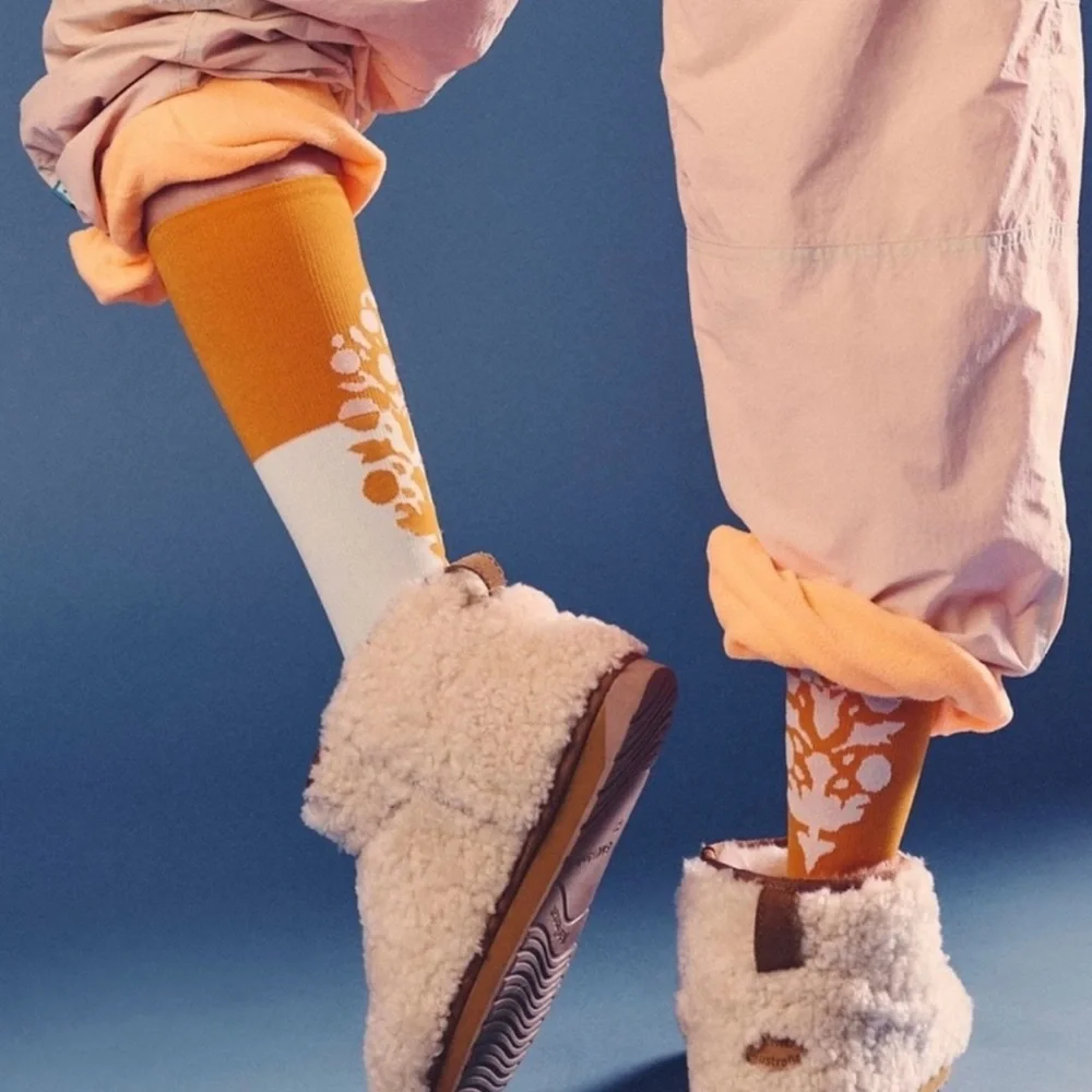 Free People Movement Colorblock Buti Tall Socks OS - Picture 1 of 7
